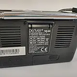 Радіо дорожнє, карманне Denver TWR-804 (FM, AM, 3,5 мм, компактне), фото 3