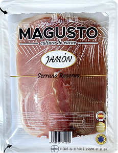 Хамон Magusto Jamon Reserva Locheando, нарізка, 300 г, 8 уп/ящ