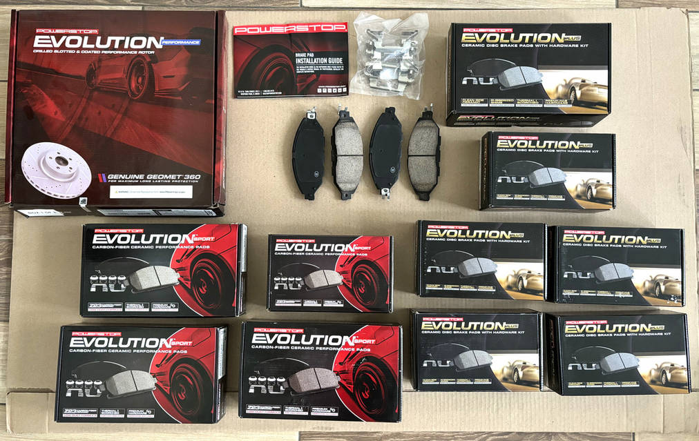 Тормозные колодки задние керамические Power Stop на Nissan Rogue