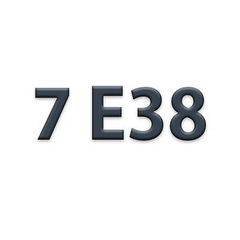 7 E38