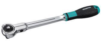Whirlpower Трещітка шарнірна 1/2" 72 зуба 300мм, фото 1