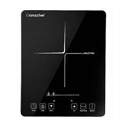 Плита індукційна Amzchef Sk-20cb16 Чорний Портативна індукційна плита Настільна плита одноконфорочна