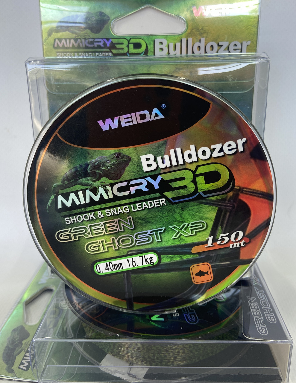 Лісочка 0.50 mm 19.6 kg 150 м Bulldozer Mimicry 3D Green Weida, фото 1