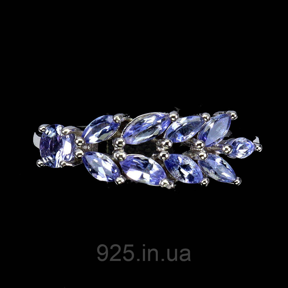 Кільце. Натуральний танзанит. Срібло 925., фото 1