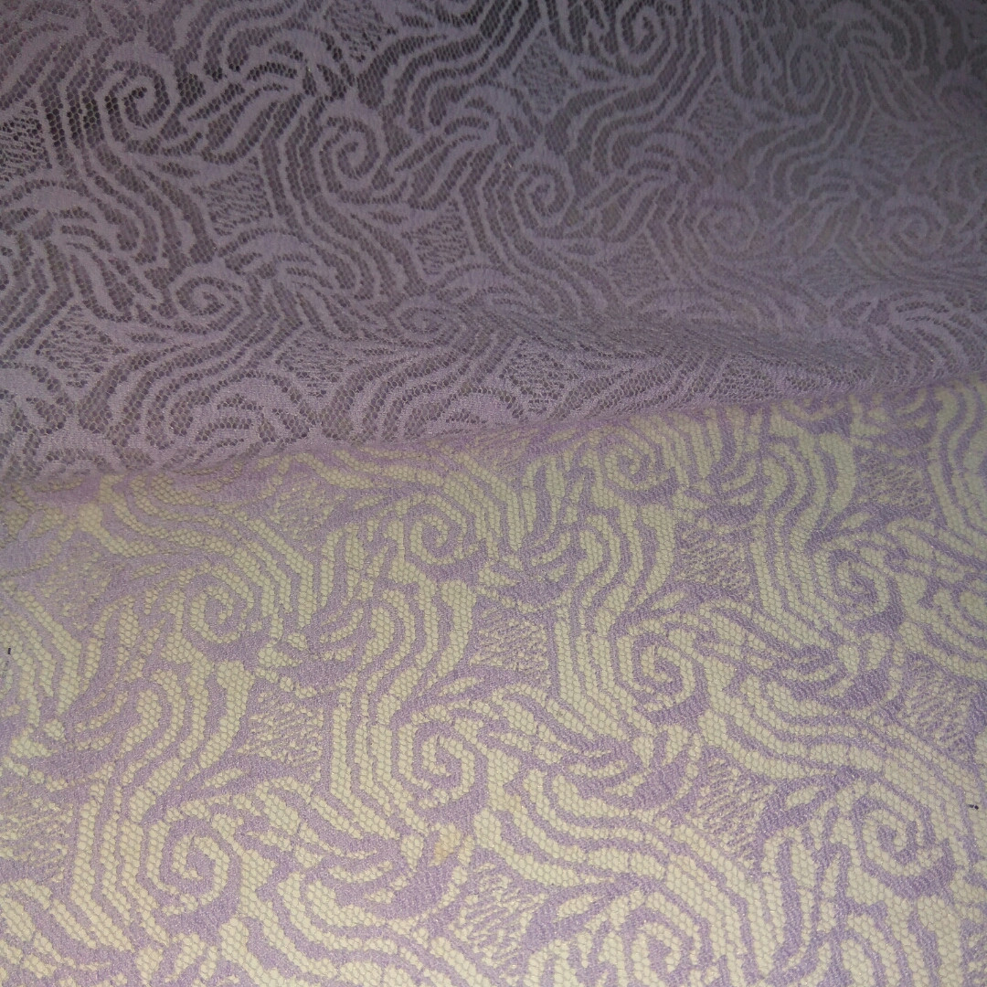 Гіпюр фіолетовий тонкий стрейч 