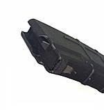 Магазин 7.62х39 на 30 патронів полімерний РЕБРИСТИЙ чорний з металевими зачепами для АК (Польща), фото 5