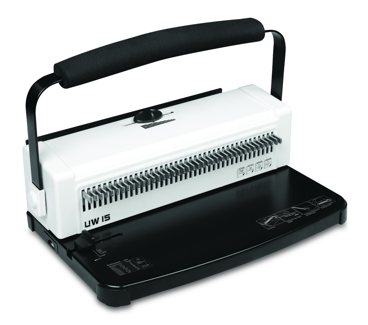 Перфобіндер DA UW15-40D з кроком 3:1