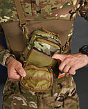 СУМКА ТАКТИЧНА БАГАТОЦІЛЬОВА ЧЕРЕЗ ПЛЕЧО SILVER KNIGHT мультикам РА4985, фото 2