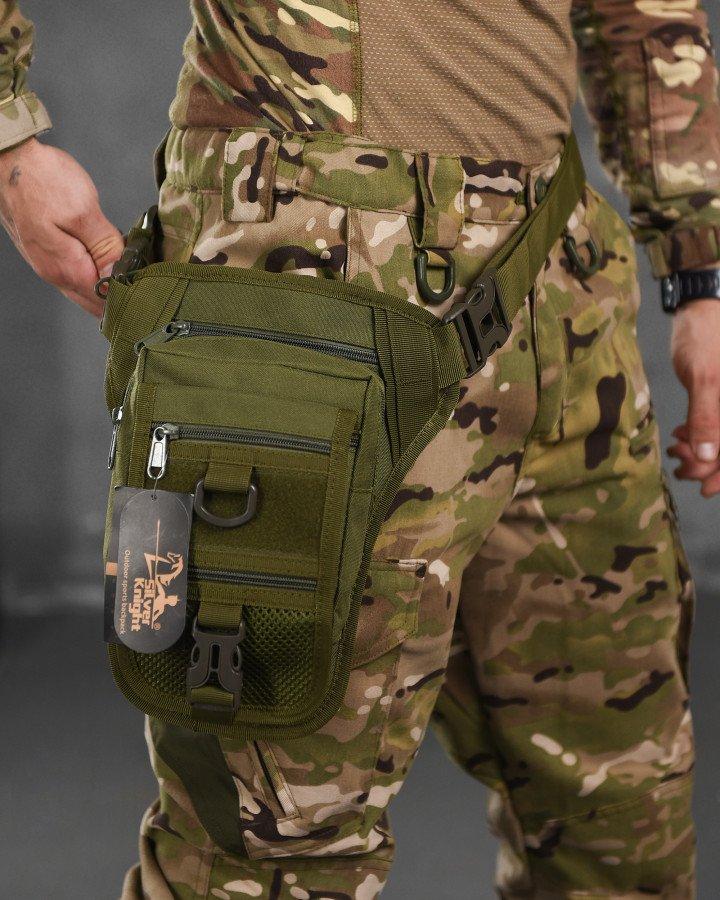 Сумка на стегна Silver Knight олива РА4982, фото 1