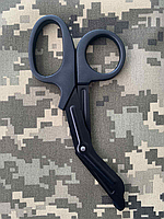 Ножиці тактичні, ножиці парамедика, атраматичні ножиці листеру EDC Чорний