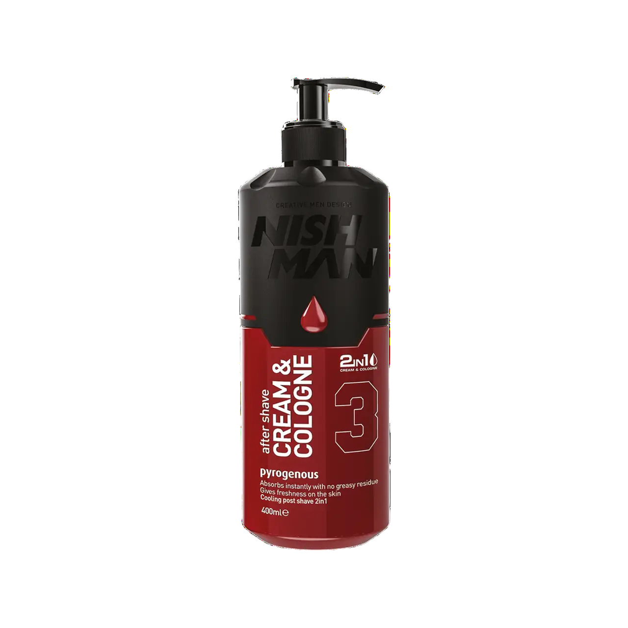 Крем-одеколон 2в1 Пірогенез Nishman After Shave Cream + Cologne 2in1 400 мл (10201015)