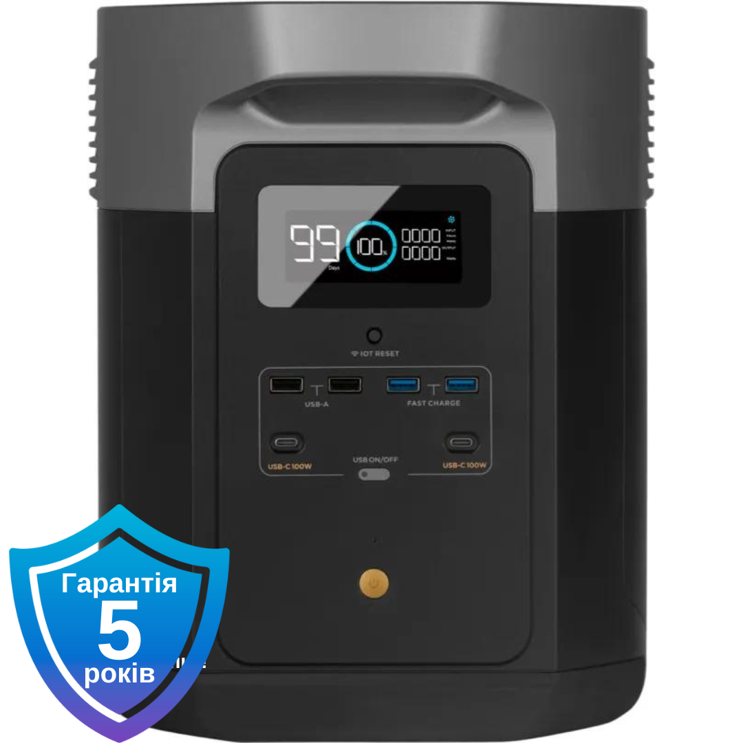 Зарядна станція EcoFlow DELTA Max 1600 (1612 Вт·год)