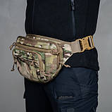 Сумка-бананка швидкого доступу до зброї "Пазуха" (Мультикам) ТМ Балістика, фото 4