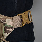 Сумка-бананка швидкого доступу до зброї "Пазуха" (Мультикам) ТМ Балістика, фото 7
