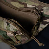Сумка-бананка швидкого доступу до зброї "Пазуха" (Мультикам) ТМ Балістика, фото 5