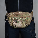 Сумка-бананка швидкого доступу до зброї "Пазуха" (Мультикам) ТМ Балістика, фото 2