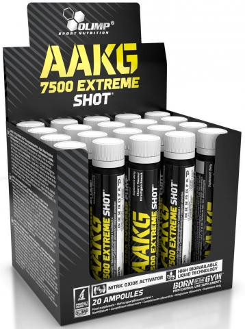 AAKG 7500 Extreme Shot Olimp, 20 ампул по 25 мл