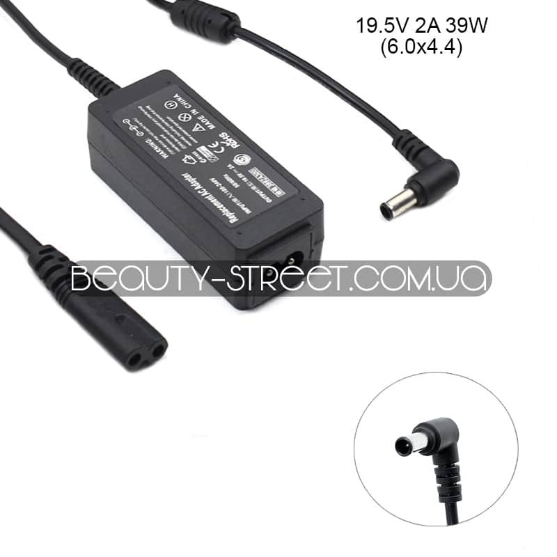 Блок живлення для ноутбука Sony 19.5 V 2A 39W 6.0х4.4 (B)
