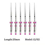 SOCO SC PLUS / СОКО СК  ПЛЮС / Профайли нікель-титанові з пам'яттю  25мм.,  поліконус 02/12