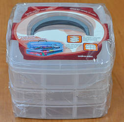 Органайзер для рукоділля валіза 18 комірок