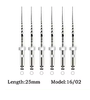 SOCO SC PLUS / СОКО СК  ПЛЮС / Профайли нікель-титанові з пам'яттю  25мм.,  поліконус 02/16