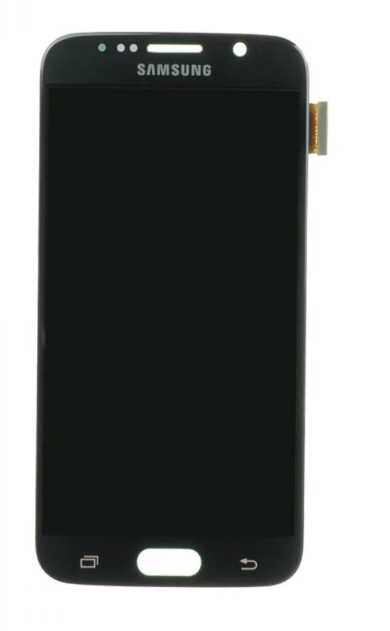 Дисплей (екран) для Samsung G920F Galaxy S6 + тачскрин, синій, TFT