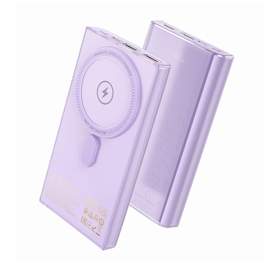 Універсальна Мобільна Батарея Power Bank Hoco Q22 Taurus 22.5W+PD20W magnetic digital display 10000mAh Колір