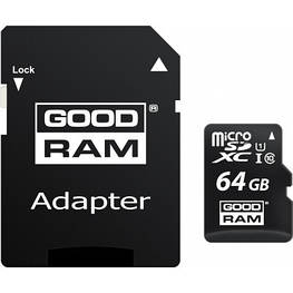 Карта пам&apos;яті Goodram 64GB microSDXC Class 10 (M1AA-0640R12) - оригінал