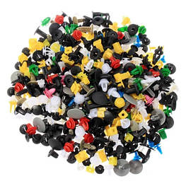 Набір автомобільних кріплень, пістонів, кліпс, 500 шт. - оригінал