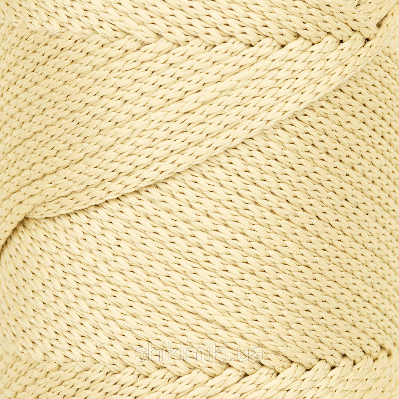 Шнур поліефірний Matte Macrame 3 mm, колір Шампань