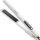 Праска для волосся з керамічними пластинами SK-1928 / Випрямляч для волосся / Щипці для вирівнювання волосся, фото 3