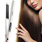 Праска для волосся з керамічними пластинами SK-1928 / Випрямляч для волосся / Щипці для вирівнювання волосся, фото 9