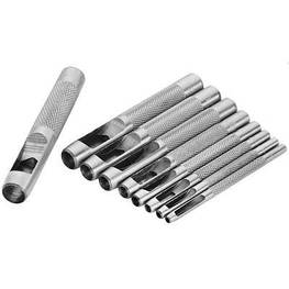 Набір інструментів Tolsen пробійників для шкіри 9 шт (25093) - оригінал