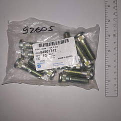 94501742 Шпилька заднього колеса Авео 1,5-1,6 (GM) 48,5 мм