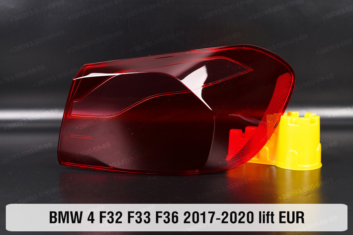 Скло заднього ліхтаря зовнішнє в крилі BMW 4 F32 F33 F36 EUR (2017-2020) рест праве, фото 1