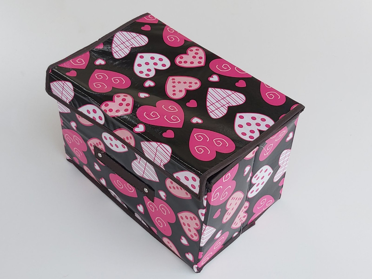 Коробка-органайзер 2102 Ш 38 * Д 25 * В 25 см. Для зберігання одягу, взуття або невеликих предметів, фото 1