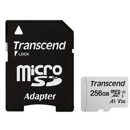 Карта пам&apos;яті Transcend 256GB microSDXC class 10 UHS-I (TS256GUSD300S-A) - оригінал