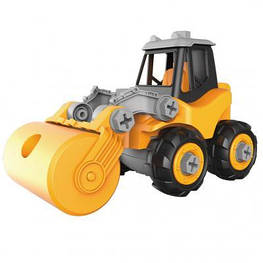 Конструктор Microlab Toys Будівельна техніка - дорожній каток (MT8909) - оригінал