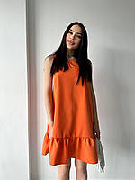 Стильна молодіжна сукнясукня,літня сукня вільного крою "Ліза"- розмір 42-44,46-48