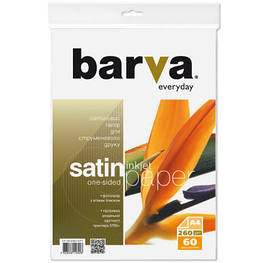 Фотопапір Barva A4 Everyday Satin 260г 60с (IP-VE260-271) - оригінал