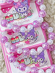 Дитячи браслети на резинці оптом 10 шт/уп МУЛЬТЯШКИ