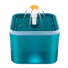 Питний фонтан для котів собак 2л USB з фільтром, автопоїлка - оригінал