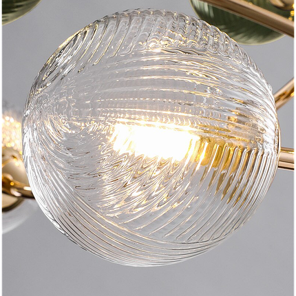 Люстра Q08/6 Gold, фото 2