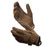Повнопалі тактичні рукавиці  Mechanix Precision High Dex Coyote (HDG-72-010), фото 8