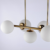 Люстра 168/6 Gold White, фото 4