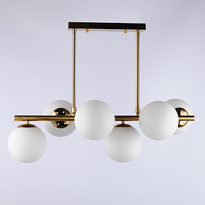 Люстра 168/6 Gold White, фото 1