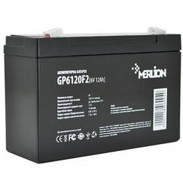 Батарея до ДБЖ Merlion 6V-12Ah (GP612F2) - оригінал