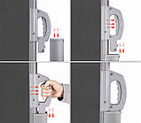 Маркіза  перегородка бічна 300х160 см Сірий (антрацит), фото 9