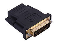 Кабель DVI-D (24+1) Male to HDMI Female переходник адаптер для вывода видео из устройств с разъёмом DVI DSS