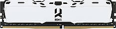 Оперативна пам'ять GoodRam DDR4 8GB 3200MHz IRDM X WHITE (IR-XW3200D464L16SA/8G)